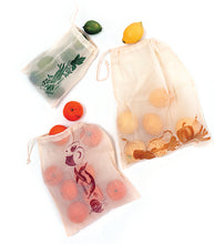 Load image into Gallery viewer, Produce Bags, Set Of 3 (Small, Medium & Large)
