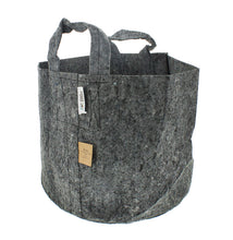 Load image into Gallery viewer, Grey Fabric Planter with Handles - 5 Pack