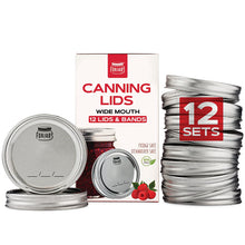 Load image into Gallery viewer, 12 Canning Lids & Bands
