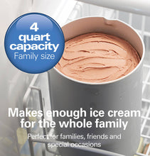 Load image into Gallery viewer, 4 Quart Ice Cream Maker