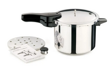 Load image into Gallery viewer, 6 Qt. Stainless Steel Pressure Cooker