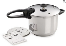 Load image into Gallery viewer, 6 Qt. S.S. Pressure Cooker — Deluxe