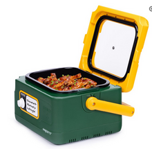 Load image into Gallery viewer, 8-Quart Nomad™ Traveling Slow Cooker — Green/Yellow