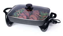 Load image into Gallery viewer, 16" Electric Skillet w/Glass Cover