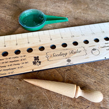 Load image into Gallery viewer, Seeding Gift Set - Dibble, Seeder and Ruler