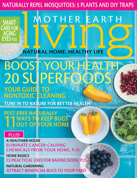MOTHER EARTH LIVING MAGAZINE, MAY/JUNE, 2013 – Mother Earth Living