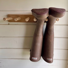 Load image into Gallery viewer, English Wellington Boot Rack - White Oak 2 Pair