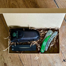 Load image into Gallery viewer, Engraved Gardener's Multi-Tool Gift Box - Tool, Case and Sharpener