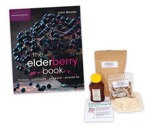 Load image into Gallery viewer, Elderberry Raw Honey Syrup & Book Set