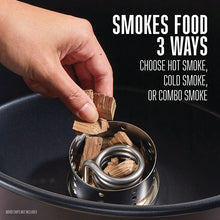Load image into Gallery viewer, 2-In-1 Indoor Smoker & Slow Cooker
