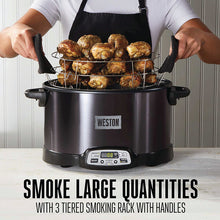 Load image into Gallery viewer, 2-In-1 Indoor Smoker & Slow Cooker