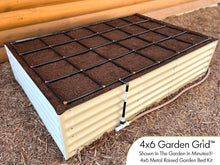 Load image into Gallery viewer, METAL RAISED GARDEN BED KITS WITH GARDEN GRIDS