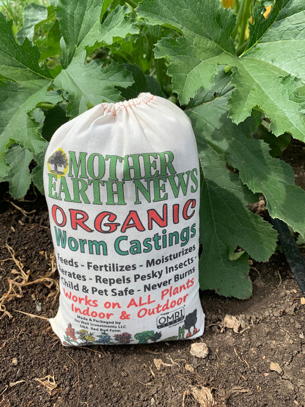 worm castings for indoor plants Certified Organic Worm Castings – Mother Earth Living