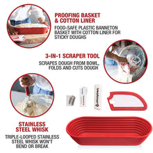 Load image into Gallery viewer, Artisan Bread Making Kit (5-Piece Set)