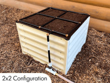 Load image into Gallery viewer, METAL RAISED GARDEN BED KITS WITH GARDEN GRIDS