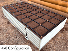 Load image into Gallery viewer, METAL RAISED GARDEN BED KITS WITH GARDEN GRIDS