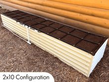 Load image into Gallery viewer, METAL RAISED GARDEN BED KITS WITH GARDEN GRIDS