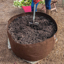 Load image into Gallery viewer, 100 GALLON BROWN FABRIC PLANTER
