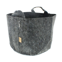 Load image into Gallery viewer, GREY FABRIC PLANTER WITH HANDLES — 5 PACK
