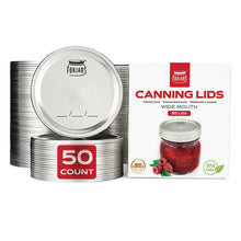Load image into Gallery viewer, CANNING LIDS - 50 COUNT
