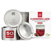 Load image into Gallery viewer, CANNING LIDS - 50 COUNT

