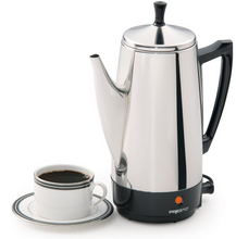 Load image into Gallery viewer, 12 Cup Stainless Steel Perk Coffee Maker
