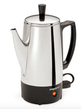 Load image into Gallery viewer, 6-Cup Stainless Steel Coffee Maker
