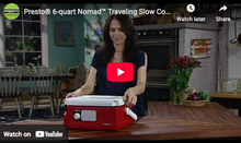 Load image into Gallery viewer, 6-Quart Nomad™ Traveling Slow Cooker
