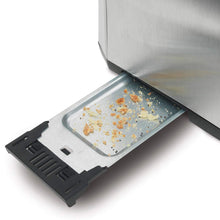 Load image into Gallery viewer, Brushed Stainless Steel 4-Slice Toaster

