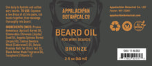 Load image into Gallery viewer, Beard Oil / Bronze
