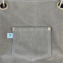 Load image into Gallery viewer, Gardening Apron — Waxed Canvas Apron with Pockets
