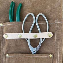 Load image into Gallery viewer, Gardening Apron — Waxed Canvas Apron with Pockets
