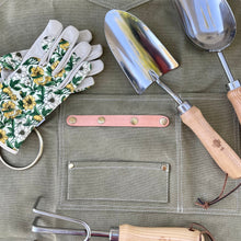 Load image into Gallery viewer, Gardening Gift Box — The Gardener&#39;s Kit: Apron, Hand Tools and Gloves
