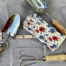 Load image into Gallery viewer, Gardening Gift Box — The Gardener&#39;s Kit: Apron, Hand Tools and Gloves
