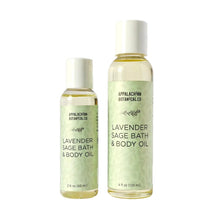 Load image into Gallery viewer, Lavender Sage Bath &amp; Body Oil
