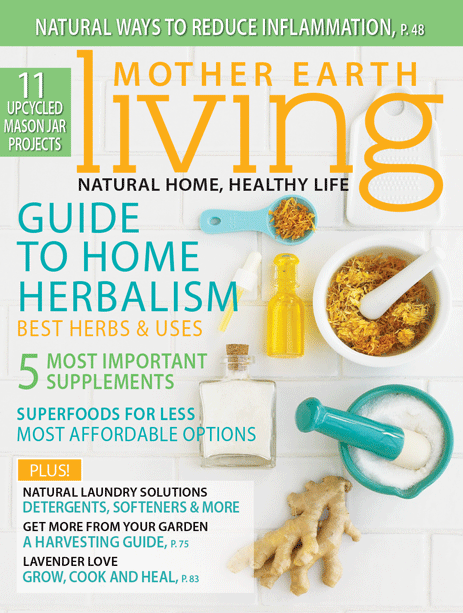 MOTHER EARTH LIVING MAGAZINE, JULY/AUGUST, 2014