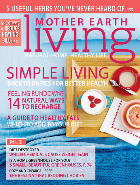 MOTHER EARTH LIVING MAGAZINE, JANUARY/FEBRUARY, 2014