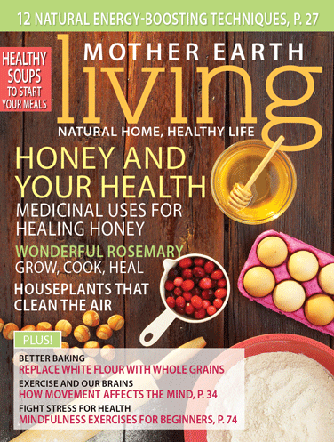 MOTHER EARTH LIVING MAGAZINE, NOVEMBER/DECEMBER, 2014