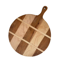 Load image into Gallery viewer, Best Charcuterie Board - Vintage Style Round Maple French Breadboard
