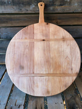 Load image into Gallery viewer, Best Charcuterie Board — Vintage Style Round Maple French Breadboard
