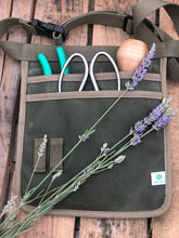 Load image into Gallery viewer, Garden Tool Belt — Waxed Canvas for Gardening
