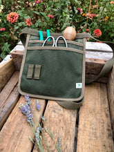 Load image into Gallery viewer, Garden Tool Belt — Waxed Canvas for Gardening
