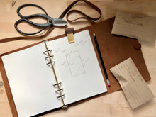 Load image into Gallery viewer, Leather Garden Journal and Diary — A Notebook for Garden Thoughts, Planning and Design
