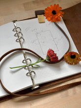 Load image into Gallery viewer, Leather Garden Journal and Diary — A Notebook for Garden Thoughts, Planning and Design
