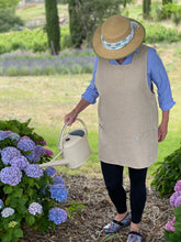 Load image into Gallery viewer, Linen Apron — French Style Crossback
