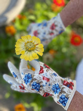 Load image into Gallery viewer, Women&#39;s Floral Gardening and Project Gloves — “The Caroline”
