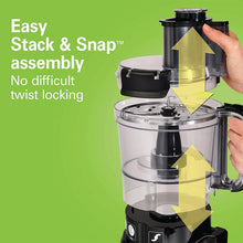 Load image into Gallery viewer, 10-CUP STACK &amp; SNAP FOOD PROCESSOR
