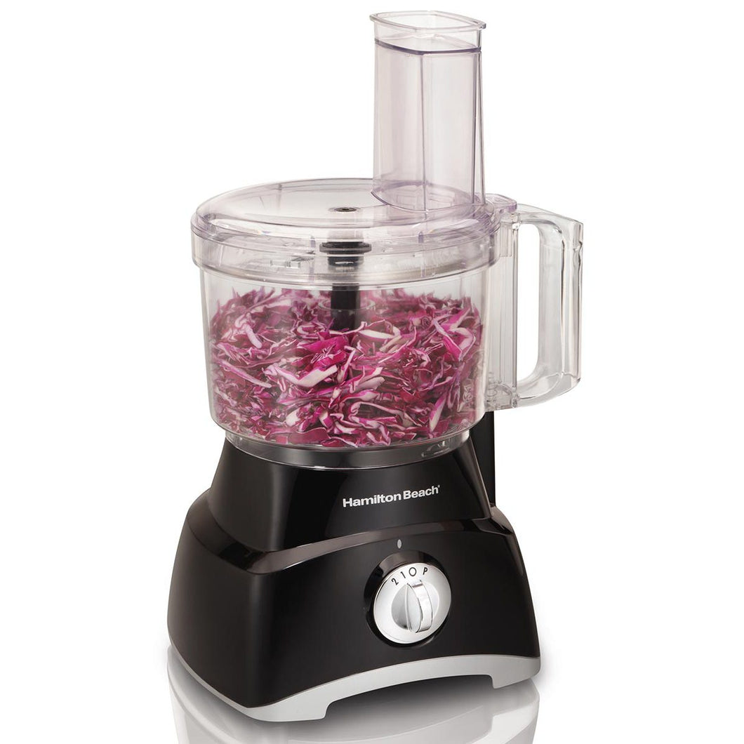 8-CUP FOOD PROCESSOR WITH COMPACT STORAGE, 2 SPEEDS