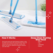 Load image into Gallery viewer, E-CLOTH, DEEP CLEAN MOP &amp; DUST MOP HEAD SET
