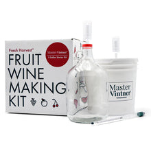 Load image into Gallery viewer, MASTER VINTNER FRESH HARVEST 1 GALLON FRUIT WINE MAKING KIT
